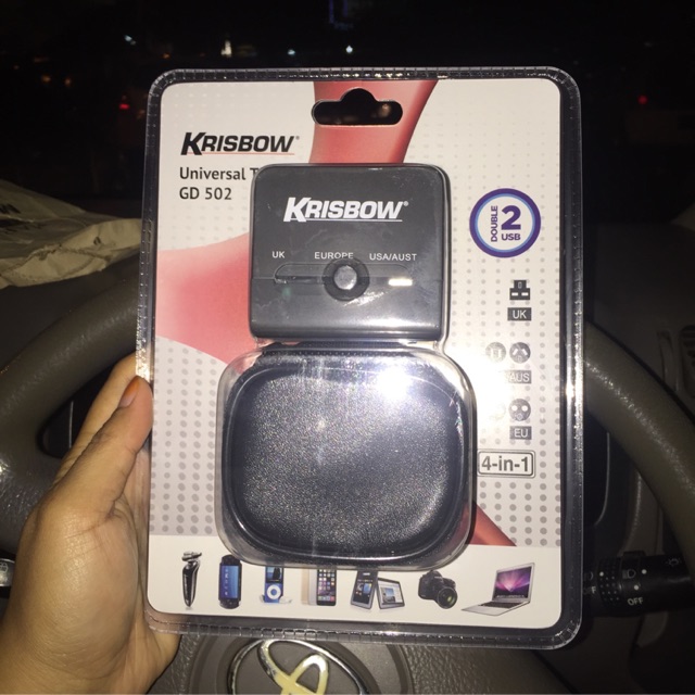 Krisbow universal travel charger