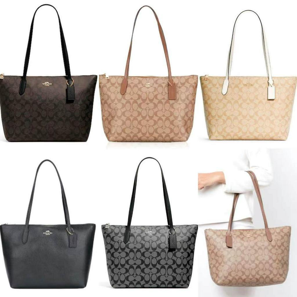 Coach  4455  4454  zipper shoulder bag tote bag handbag shopping bag  gwd