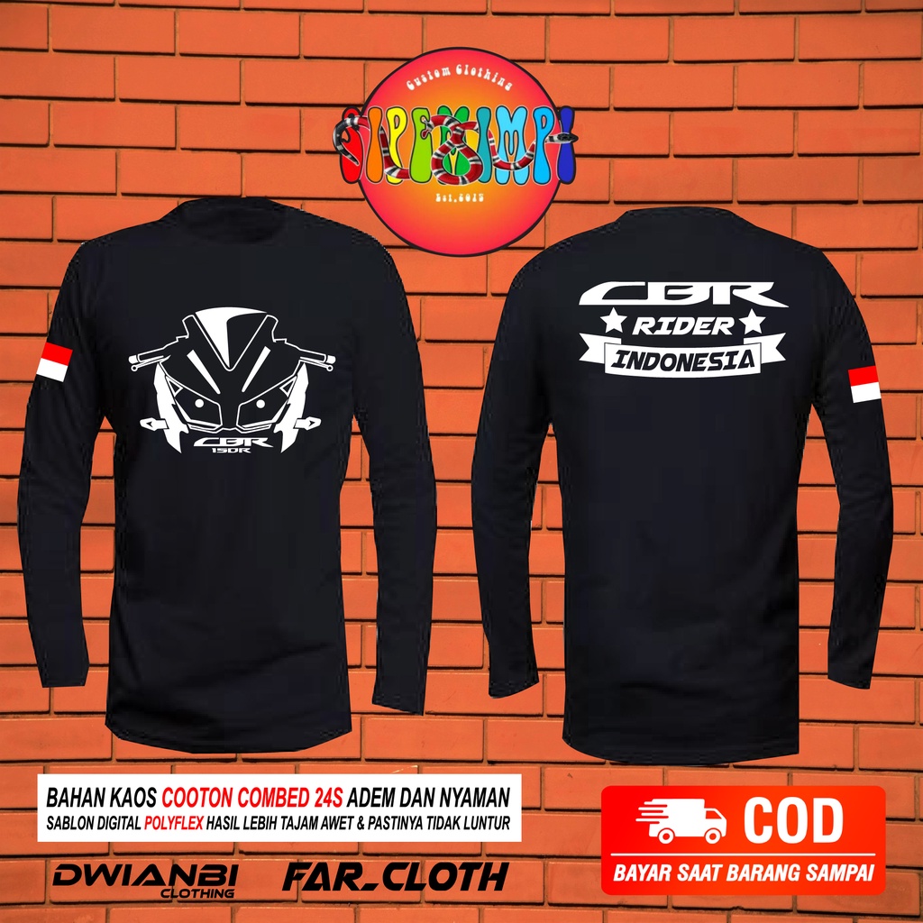 BAJU KAOS CBR 150 OLD//KAOS MOTOR//DISTRO PREMIUM