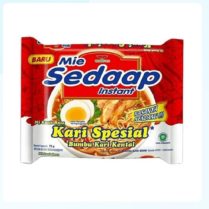 

SEDAAP KARI SPECIAL MIE INSTAN /1 DUS ISI 40 PCS