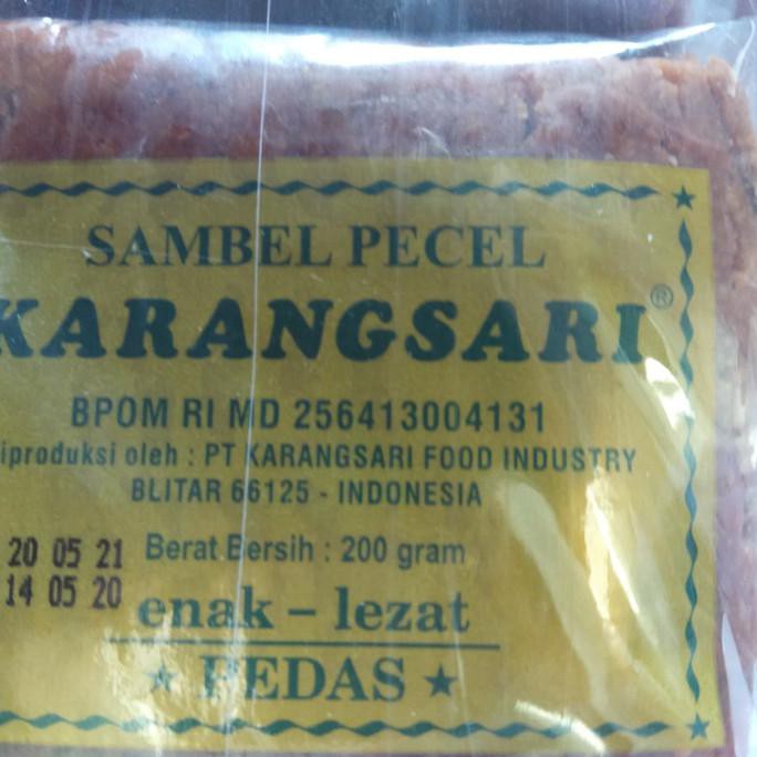 

terlaris01 Karangsari bumbu pecel - Pedas