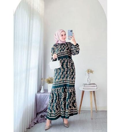 RECOMENDED GAMIS DIOR DIOR TERBARU GAMIS KEKINIAN || MIDI DRESS BUSUI KEKINIAN TERLARIS