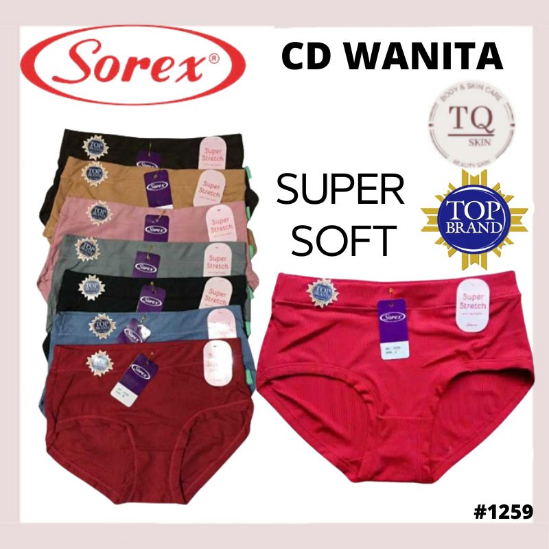 Celana Dalam Wanita sorex CD wanita Sorex 1259 celana pendek daleman bawahan underwear wanita sexy j