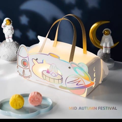 

KOTAK MOONCAKE RABBIT 3D AESTHETIC ASTRONOT UNIK MEWAH