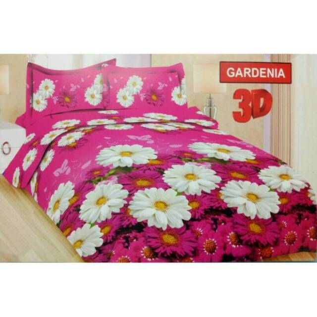Sprei bonita motif gardenia size king 180 x 200 x 20