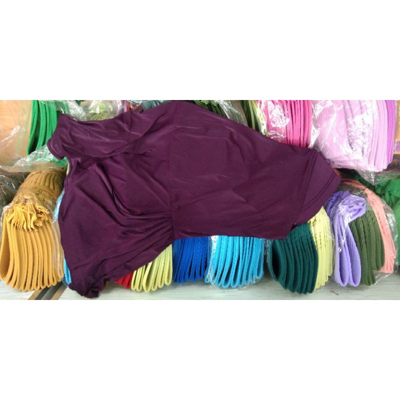 BERGO SNADA KCB / JILBAB SPORTY / HIJAB INSTANT PART 2-Ungu tua