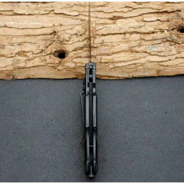 Pisau Lipat Knife Cold Steel Baja Hitam Silver Outdoor Camp Shopee Indonesia