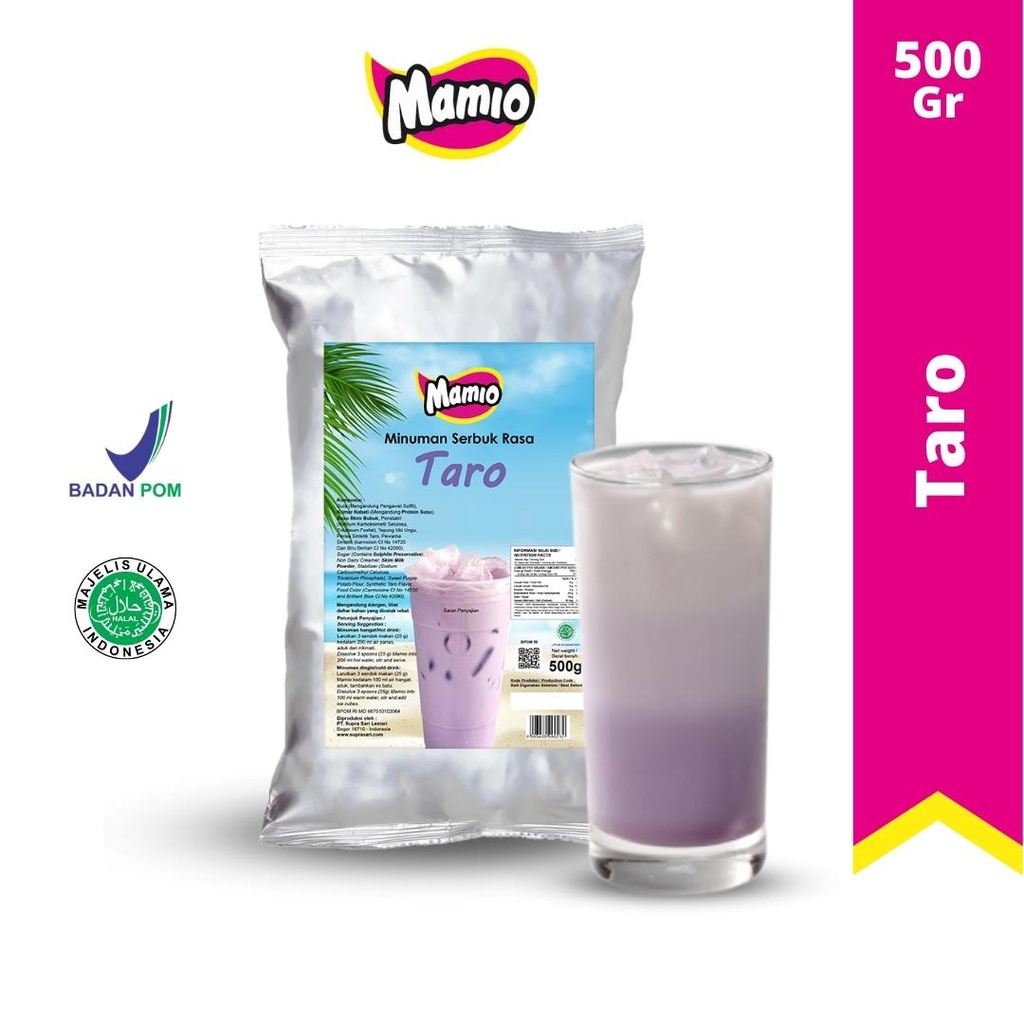 

Mamio Taro Bubble Drink 500Gr