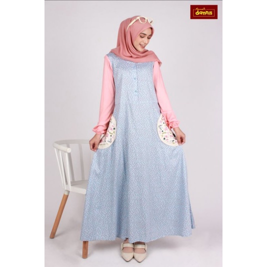 Sale 30% / A210912 / dannis diskon / Abaya dannis / abaya dannis terbaru / abaya katun / baju muslim