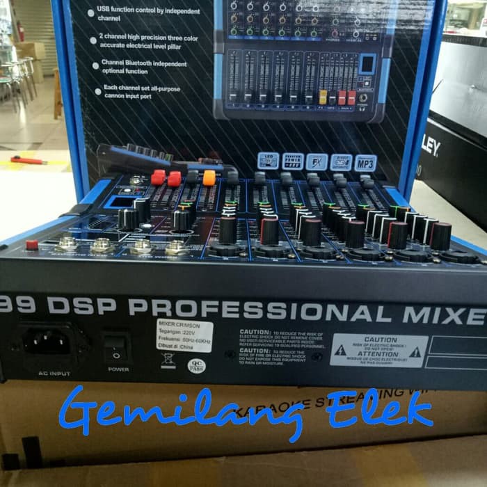 Mixer Audio CRIMSON MM 6U BLUETOOTH