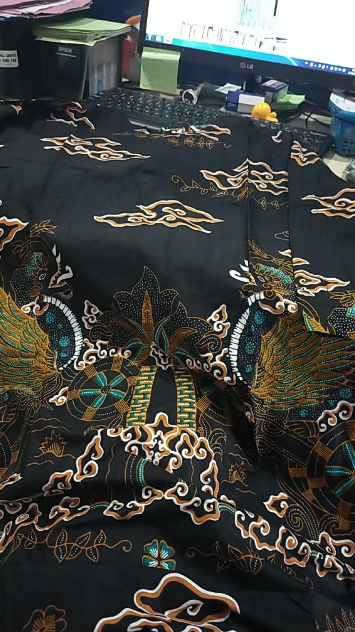 Atasan Batik Dolby Dolbi Dobby Doby Tenun Sutra Tulis Halus Katun Atbm Baron ,sarombit Atasan
