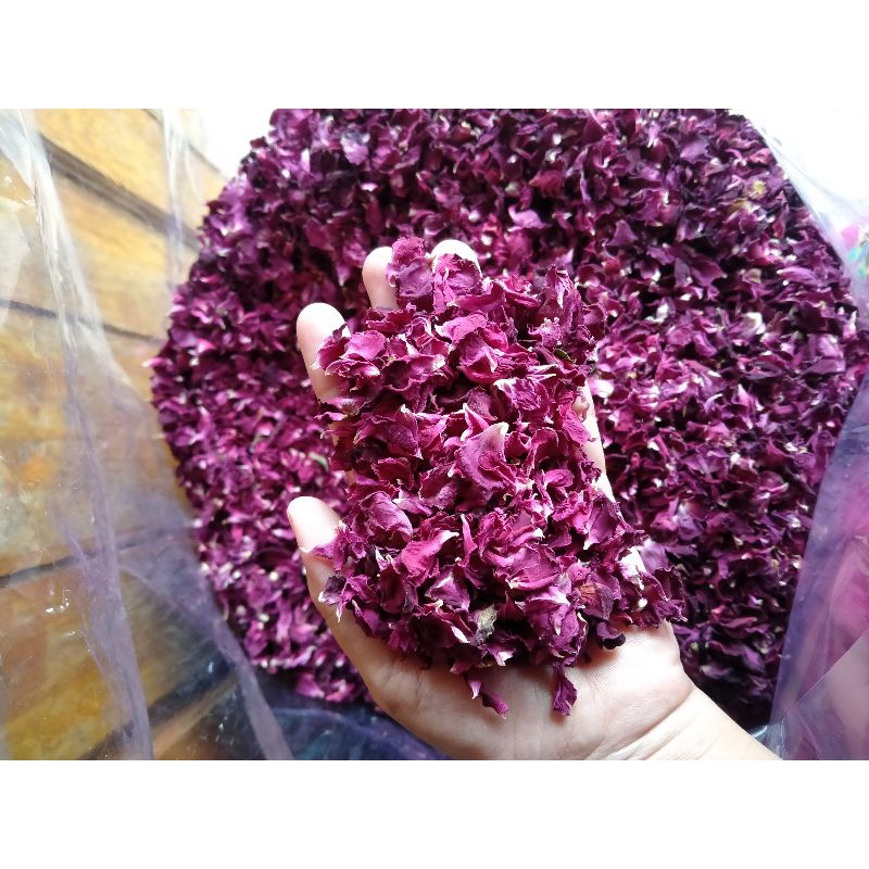 

DRIED ROSE PETALS/KELOPAK MAWAR KERING/TEH MAWAR/1kg