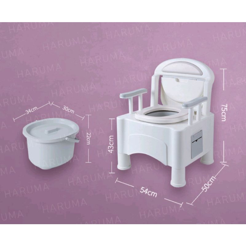 KURSI PISPOT / KURSI PISPOT LANSIA / KURSI PISPOT IBU HAMIL