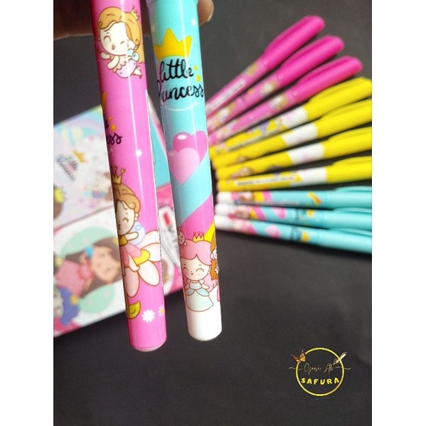 

pulpen gel fancy motif karakter random murah