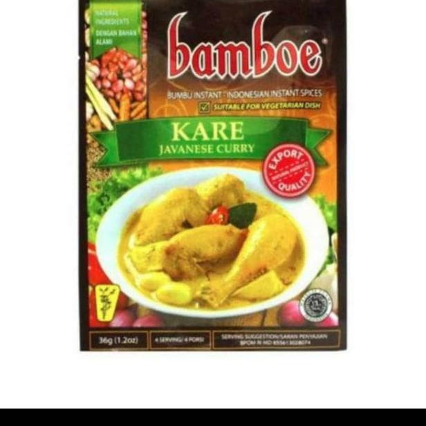 

BAMBOE BUMBU KARE 36 GRAM