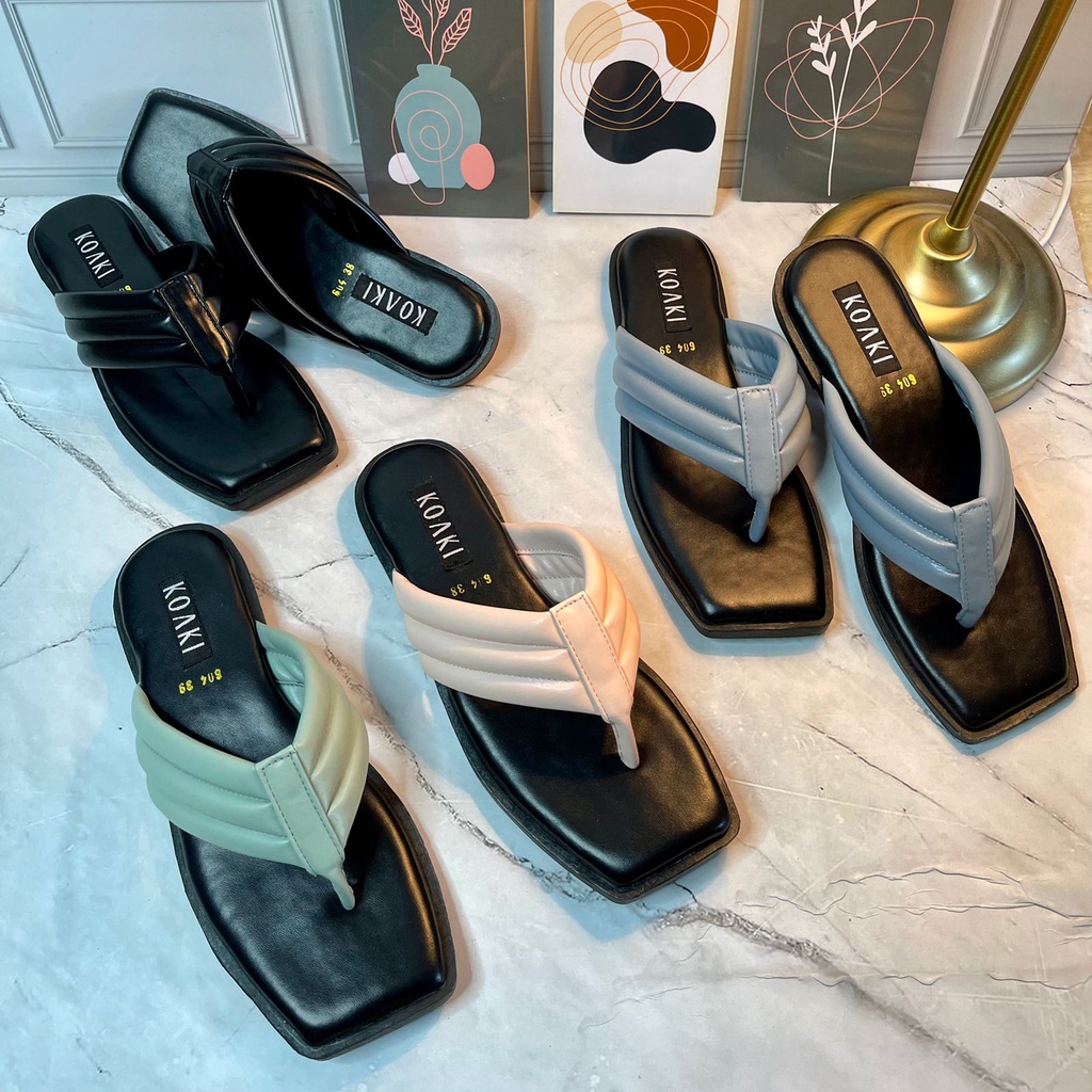 KOAKI (604) - Gamie Sandal Teplek Wanita Korea