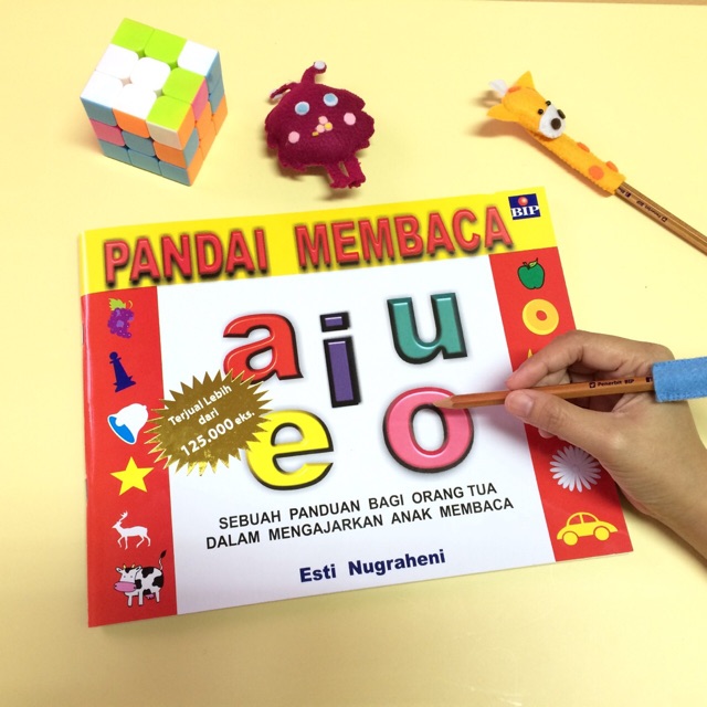 Jual Buku BIP Panduan Belajar Membaca Mengeja AIUEO Anak Balita Paud ...