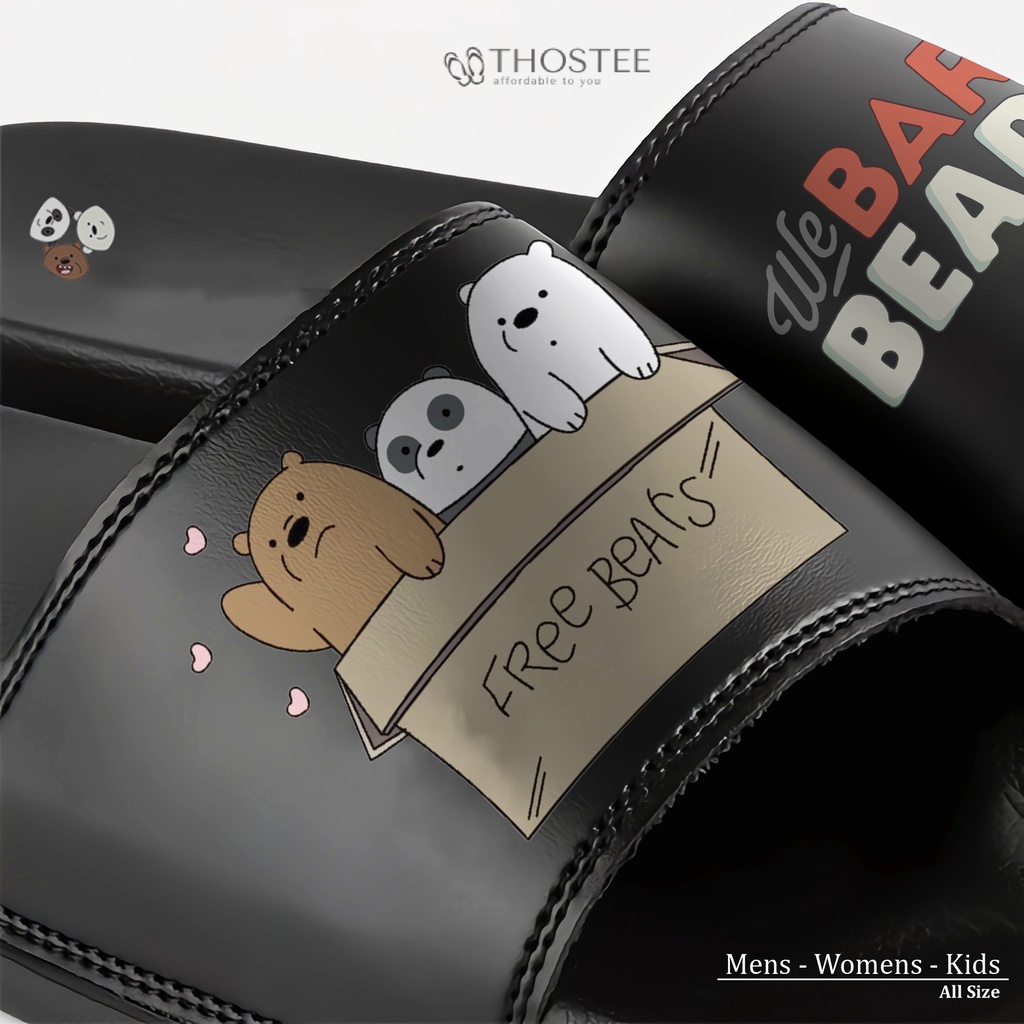 Sandal Slide Phylon Design Bare Bears pusatmode54321