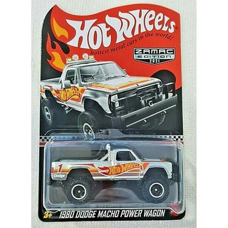 Diecast Hot Wheels 1980 Dodge Macho Power Wagon Zamac Edition 2021 Collector HW Hotwheels