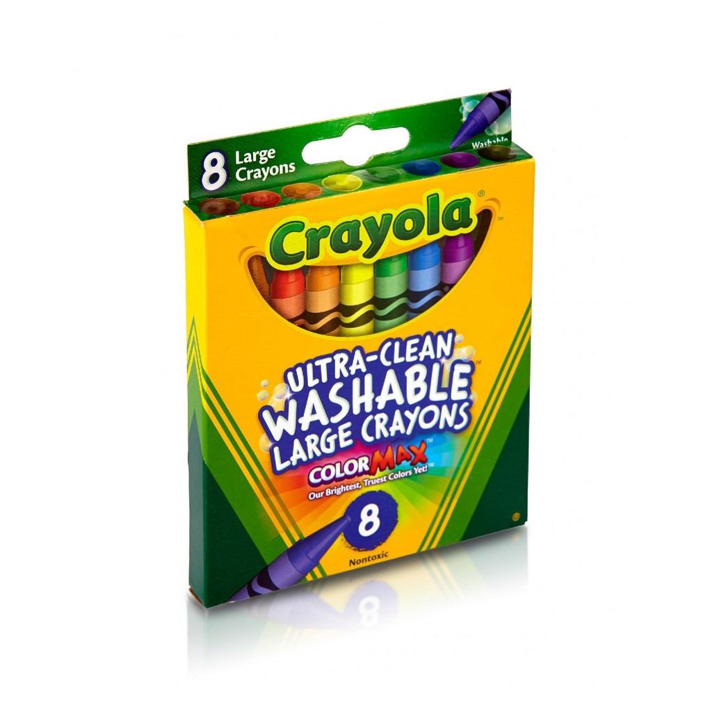 

Crayola Ultra-Clean Washable Large Crayon - 8 Color