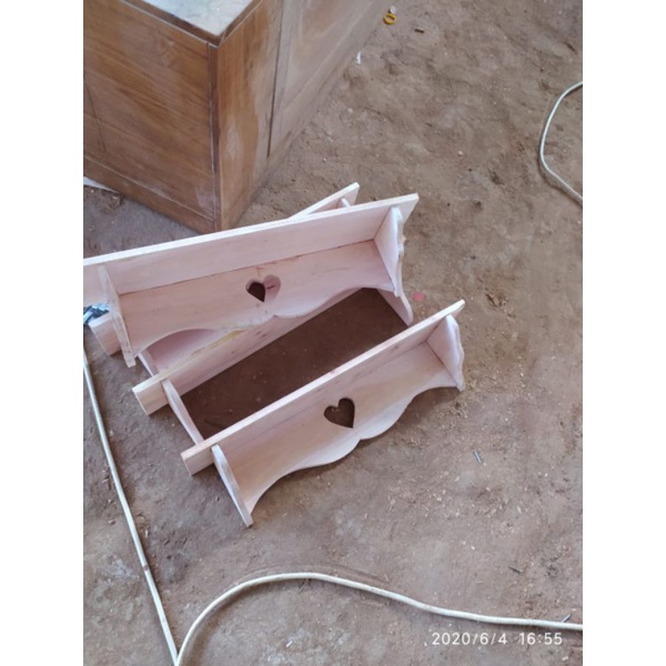 RAK BUNGA / PAPAN LOVE / RAK HIAS DINDING