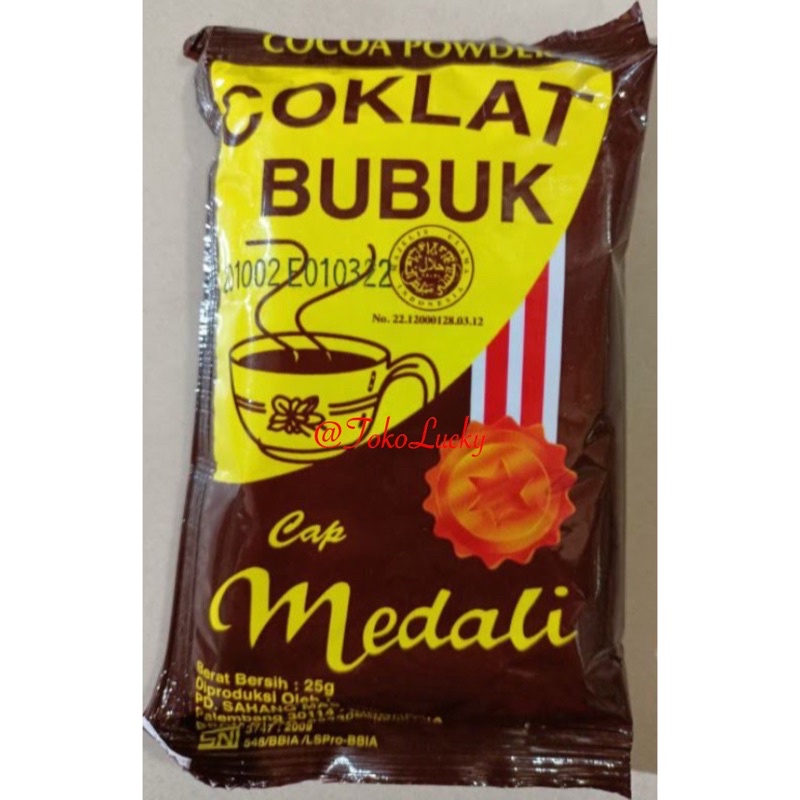 

Coklat Bubuk Medali 25gr