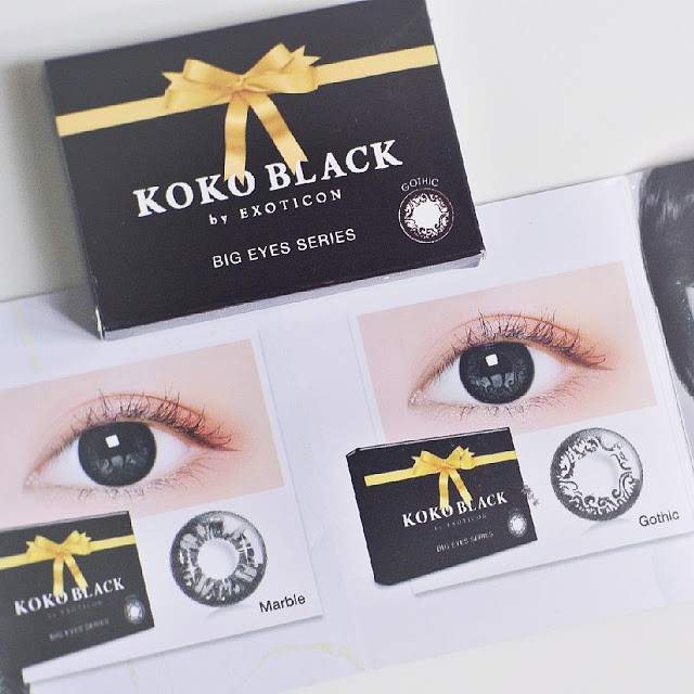 ❤ RATU ❤ Softlens X2 Koko Black Normal  | Soflens Koko Black Big Eyes Dia 14.5mm