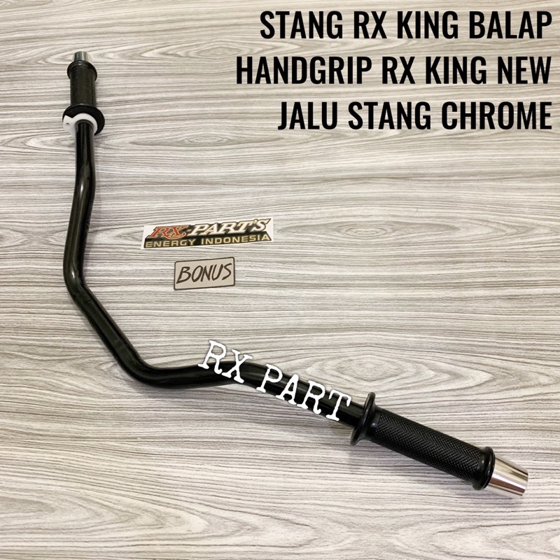 STANG / SETANG BALAP RX KING RX K RXKING + HANDGRIP RX KING NEW + JALU STANG/ BAR END CHROME