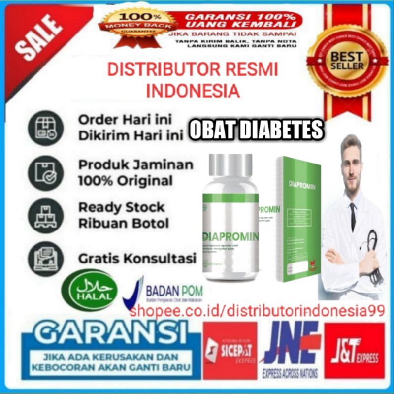 Distributor Resmi Diapromin | Obat Diabetes Terbaik Dan Hasil Cepat