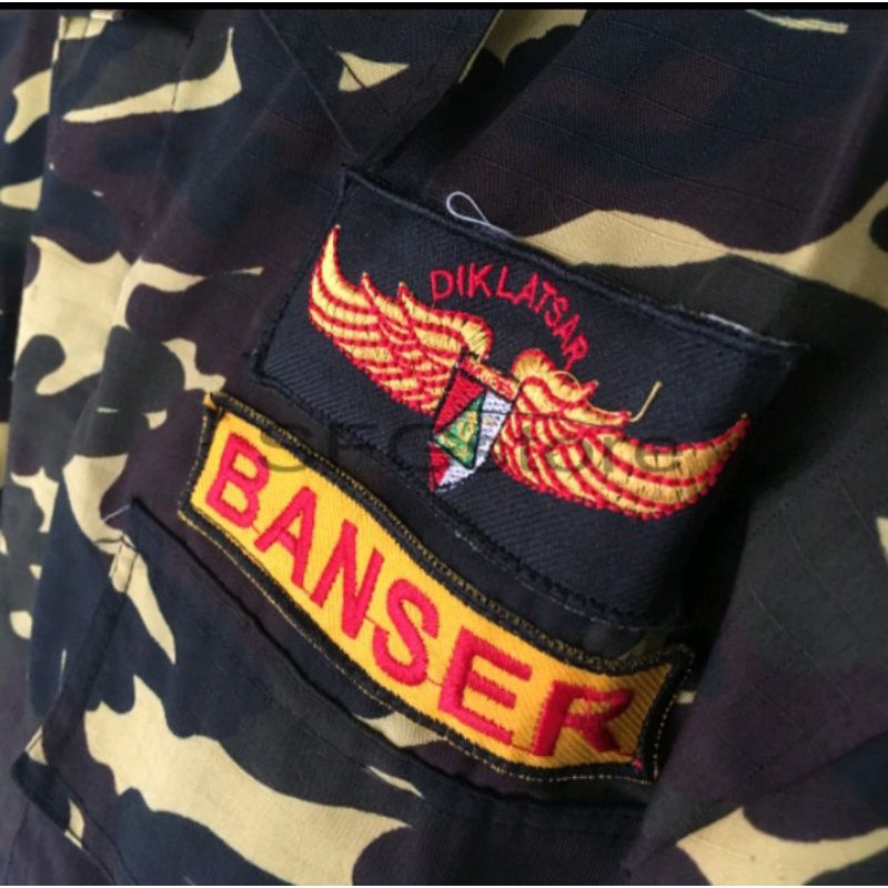 Stelan PDL BANSER gratis bordir bendera / Stelan / Banser / PDL panjang / PDL army