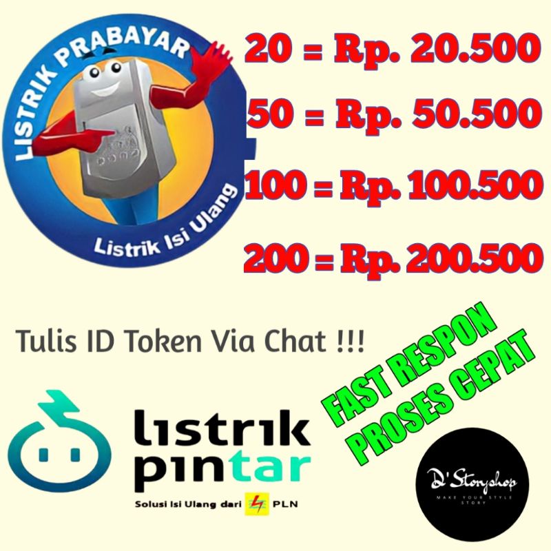 Token Listrik Prabayar Token Murah Listrik Murah Listrik Prabayar