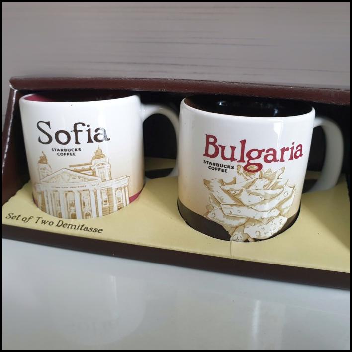 Mug Gelas - Gelas Mug Starbucks Demitasse Bulgaria Sofia Collectible
