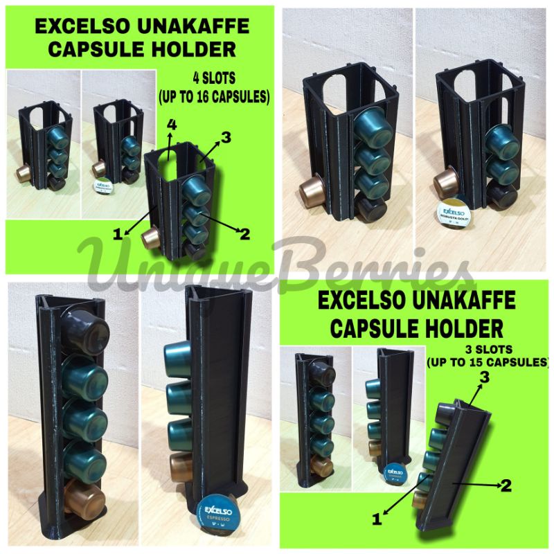 Excelso Unakaffe Capsule Holder Kapsul Tempat Kapsul Excelso Unakaffe Kapsule