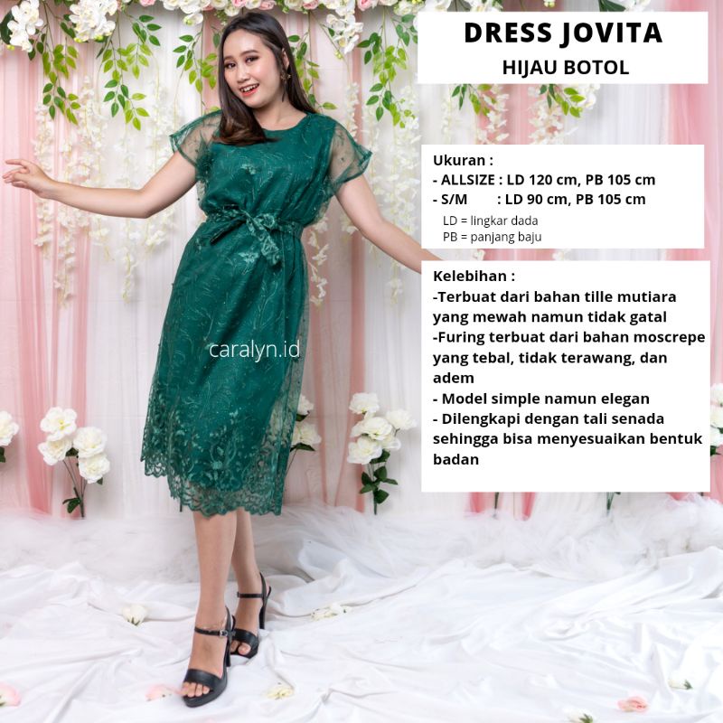 DRESS BRUKAT KOREA JOVITA