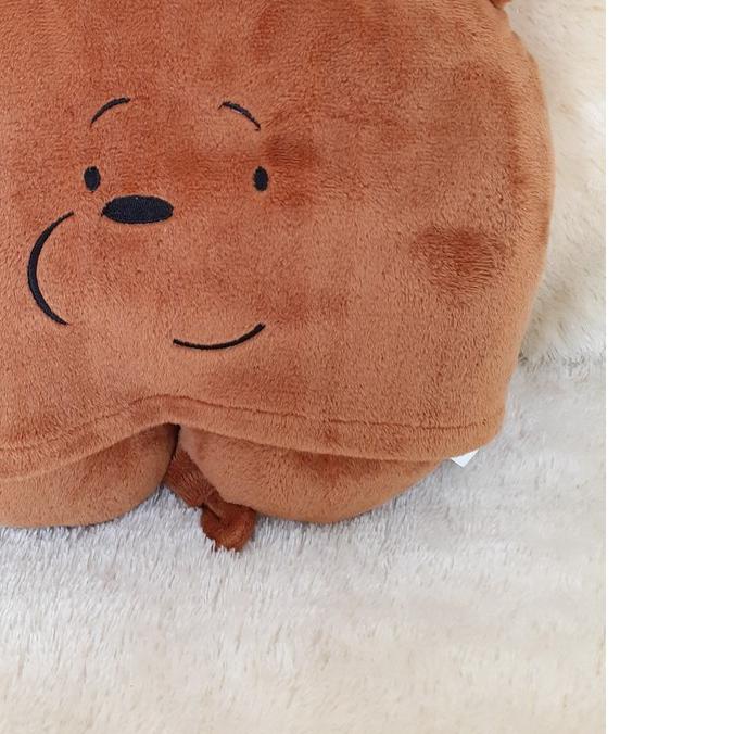 ☝ Hoodie Bear, Bantal leher topi We Bear Bears, Hoodie Panda ☜