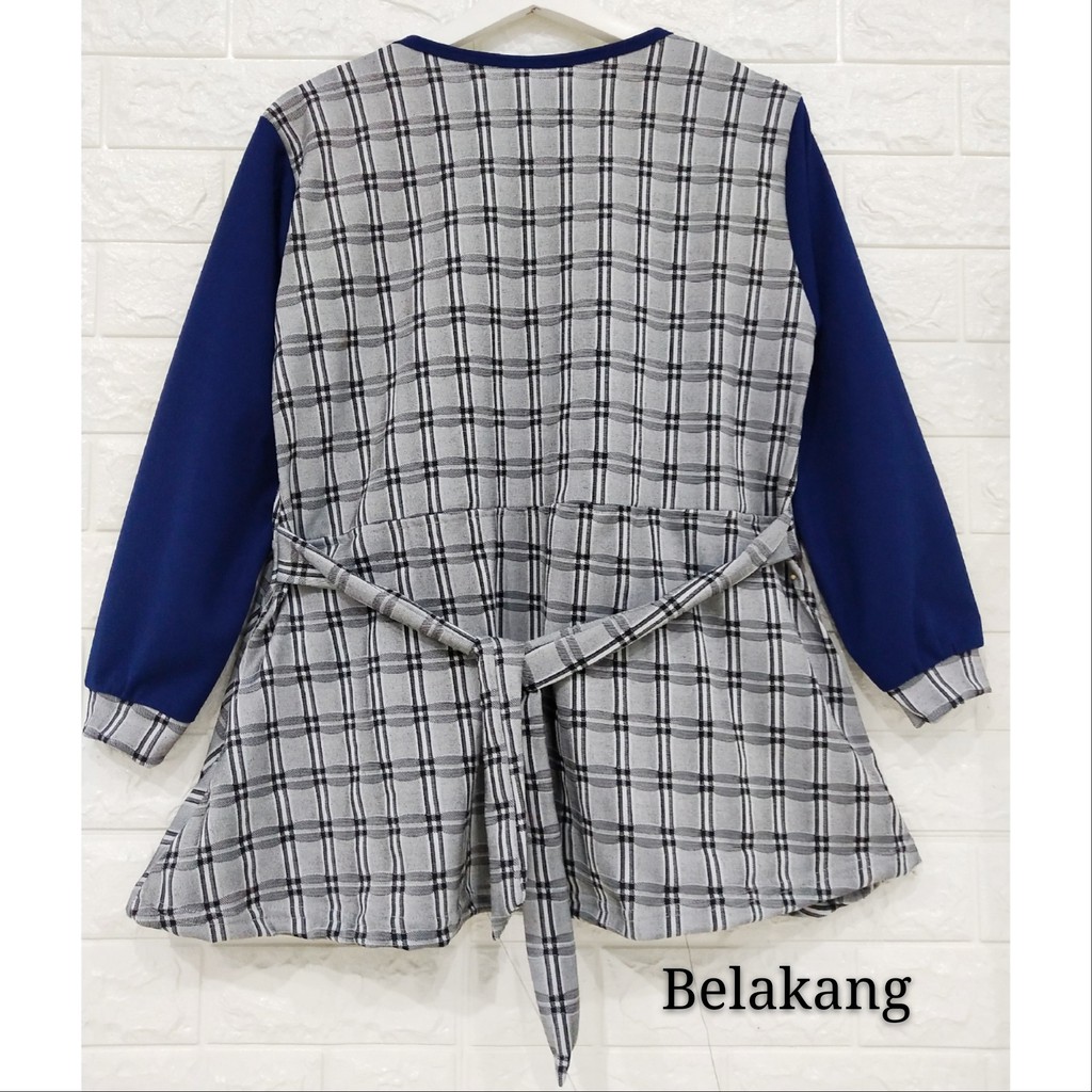 SETELAN CELANA TARTAN MIX GL FASHION