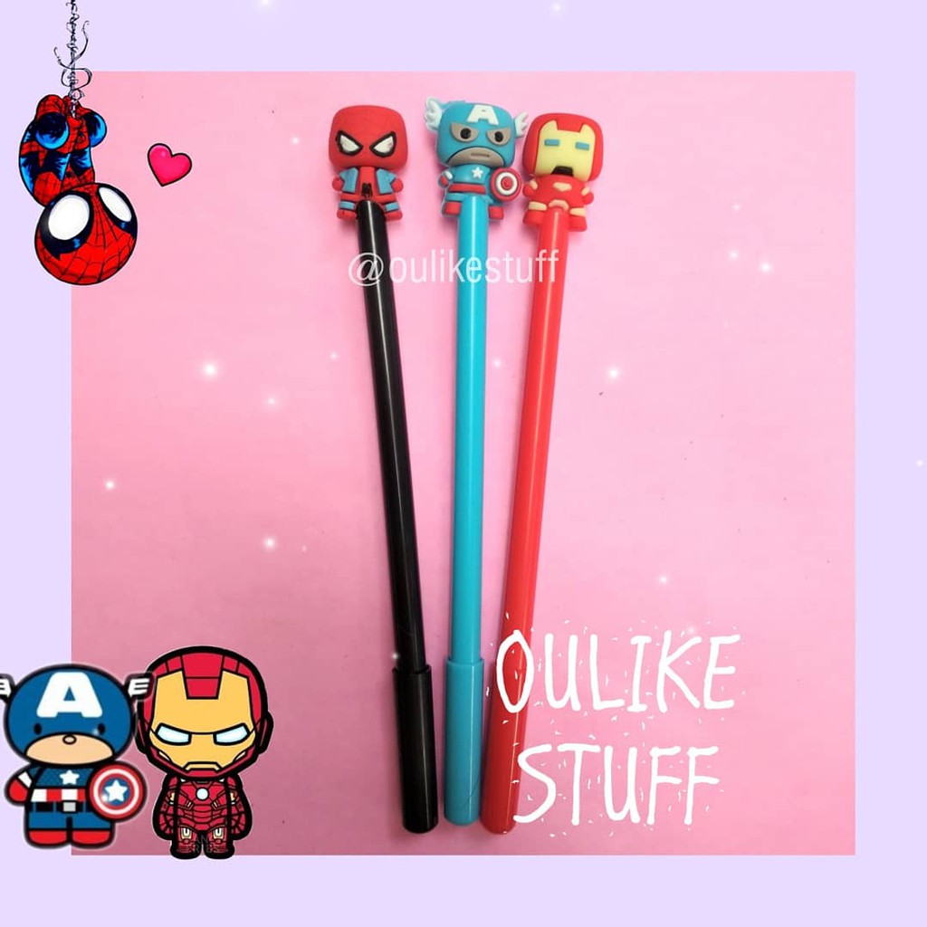 

Pulpen Karakter Superhero
