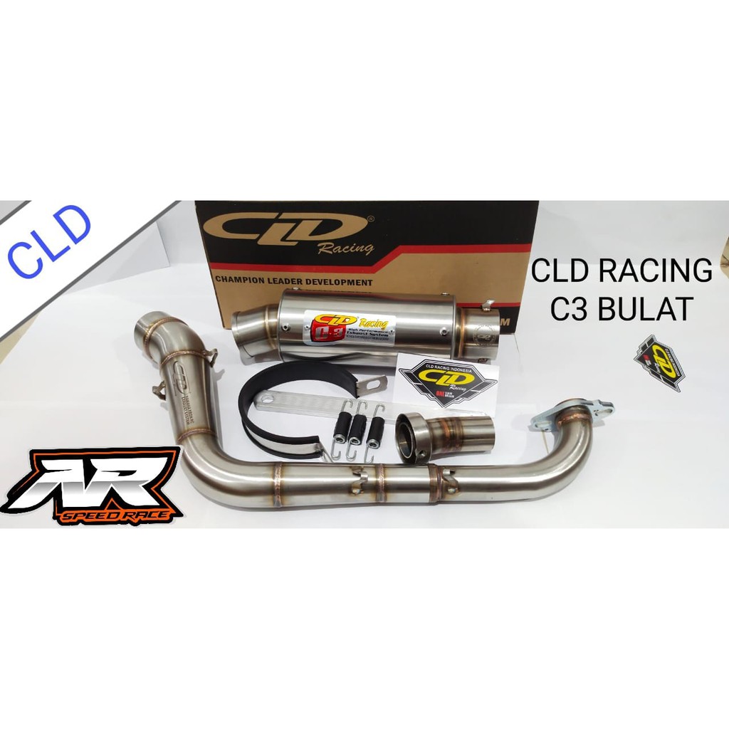 KNALPOT CLD C3 BULAT OVAL XEON RC / XEON GT