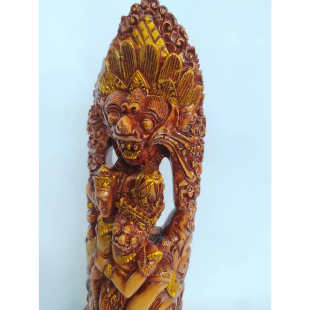 PAJANGAN MINIATUR PATUNG RAHWANA MENCULIK DEWI SHINTA UKURAN BESAR BAHAN FIBERGLASS - DEKORASI RUMAH