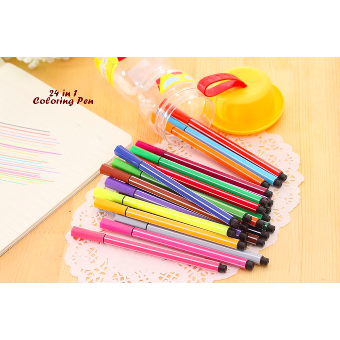 

Jual 24 in 1 Coloring Pen (kemasan botol unik, isi 24 warna)