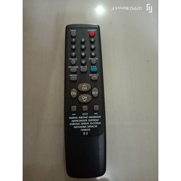 REMOTE PARABOLA DIGITAL R-2, TANAKA,GEOSAT,DLL, SESUAI GAMBAR