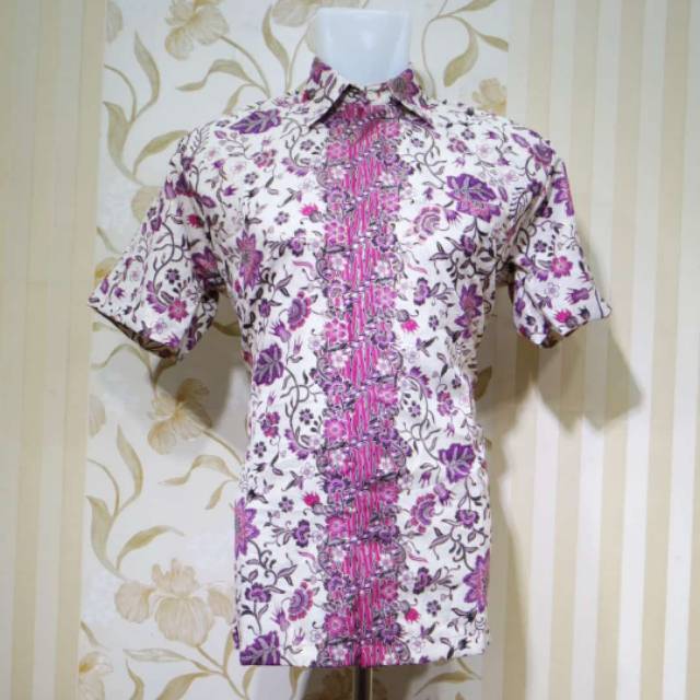 KEMEJA BATIK PENDEK PRIA / KEMEJA FORMAL PRIA / HEM BATIK BANYAK MOTIF