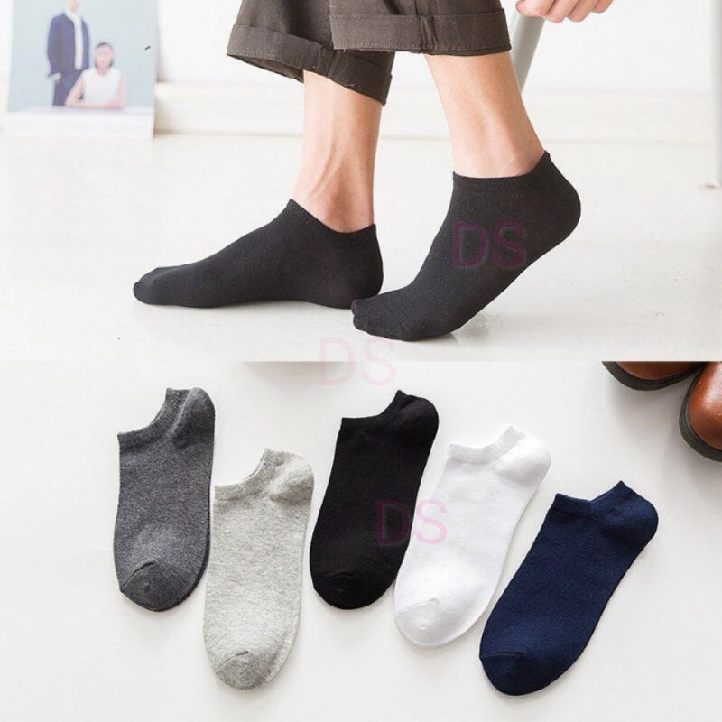 KAOS KAKI MATA KAKI POLOS / KAOSKAKI SEMATA KAKI HIDDEN SOCKS ANKLE MOTIF CUTE BEAR DAISY BERUANG DS-4