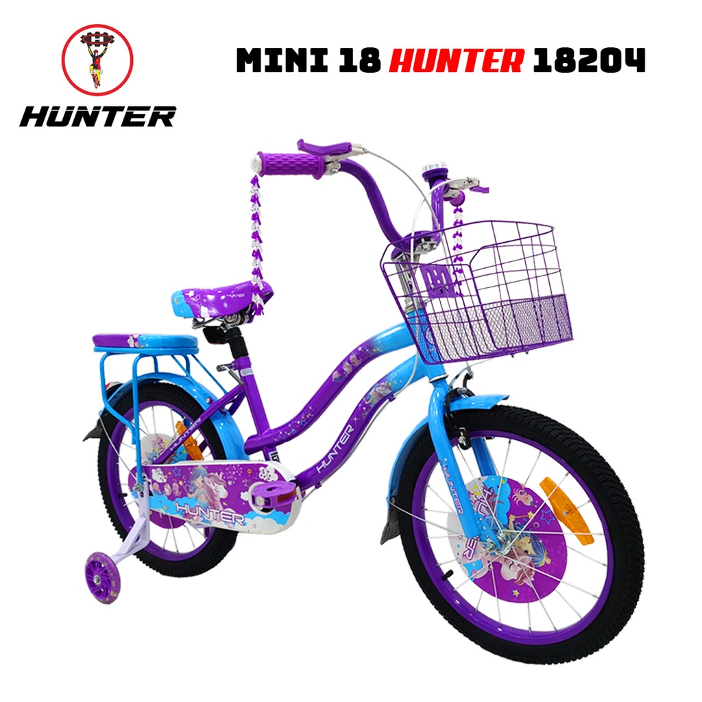 Sepeda Sepeda Anak Cewek Remaja Sepeda Anak Cewek Remaja Mini 18" Hunter 18204