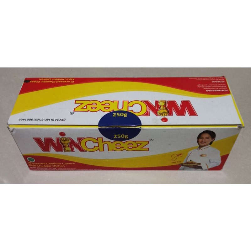 

wincheez 1 duz kemasan 250gr isi 8