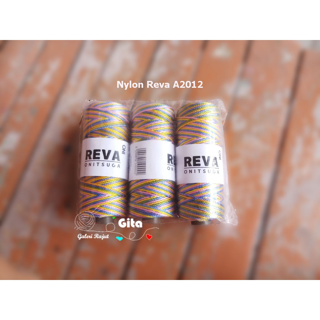 Benang Rajut Nylon Reva / Benang Rajut Tas / Nilon Reva