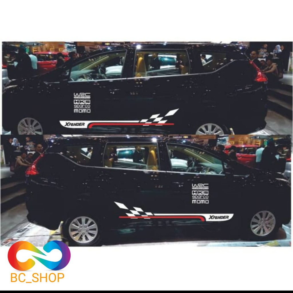 sticker list body mobil xpander ertiga xenia dll
