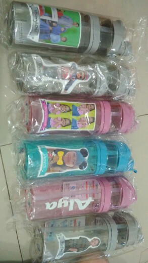 Botol Custome (botol Foto) Dua Sisi Bolak Balik