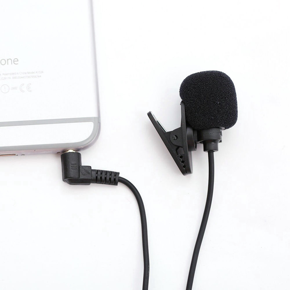 Universal Portable 3.5mm Mini Mic Microphone Hands Free Clip on Microphone Mini Audio Mic