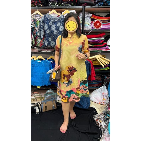 DRESS PLISKET TURUN NAIK VIRAL